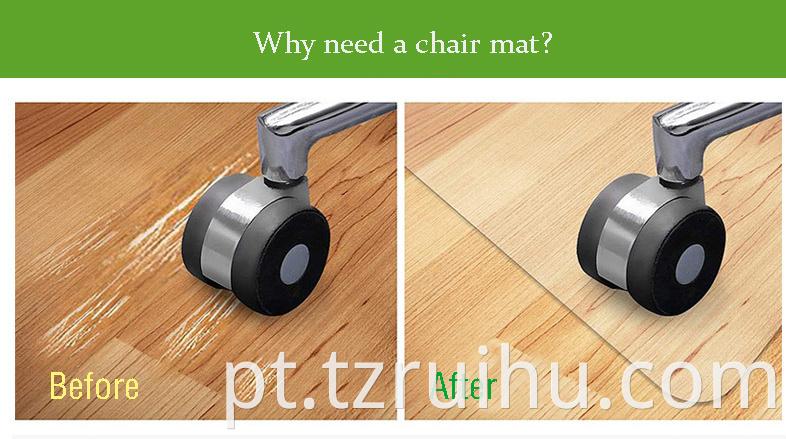 dining chair as office chair mat